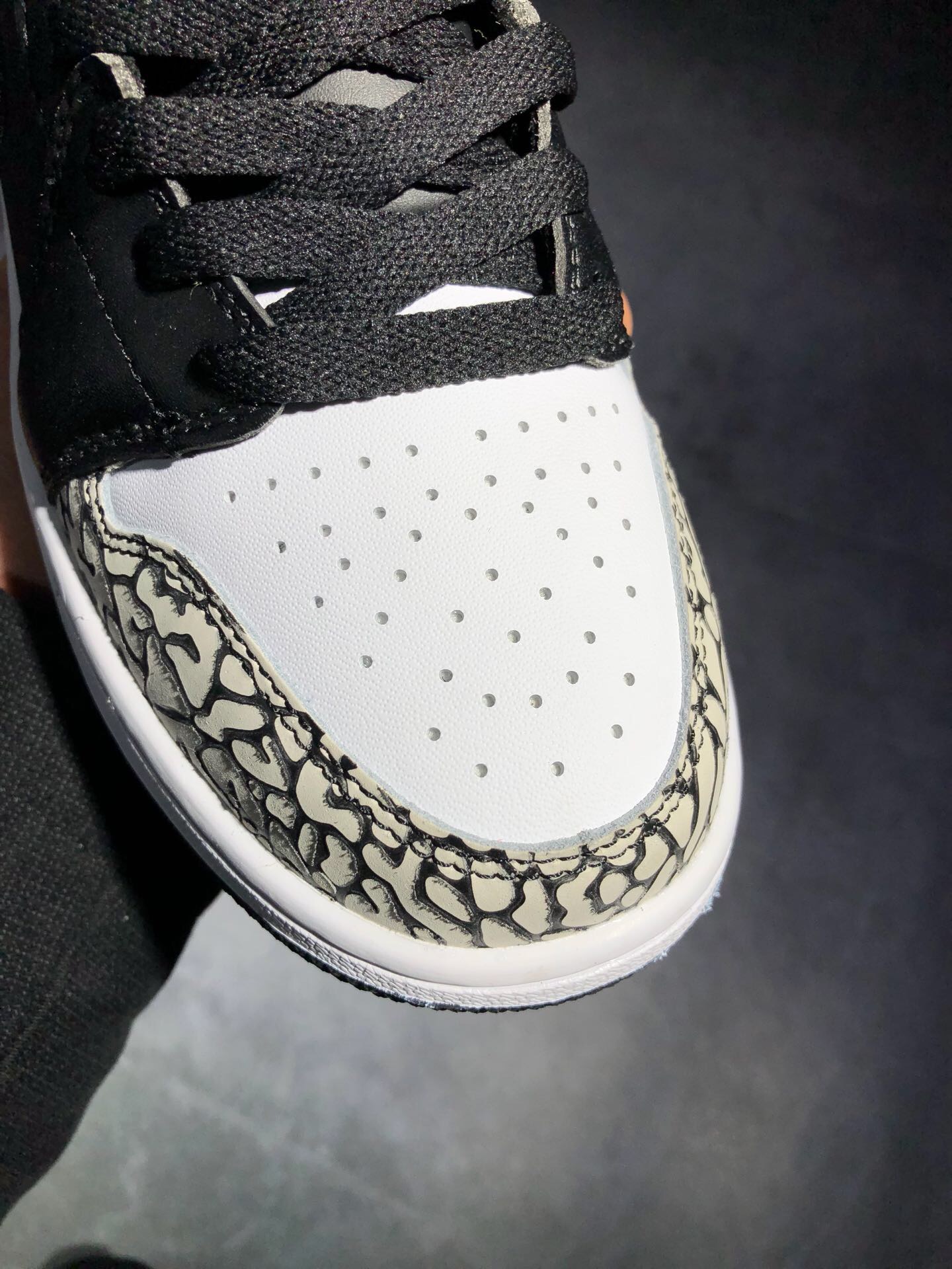 Authentic Air Jordan 1 Retro High Elephant